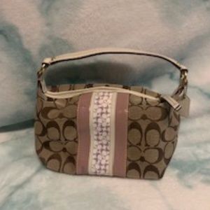 Authentic Coach Logo Purse